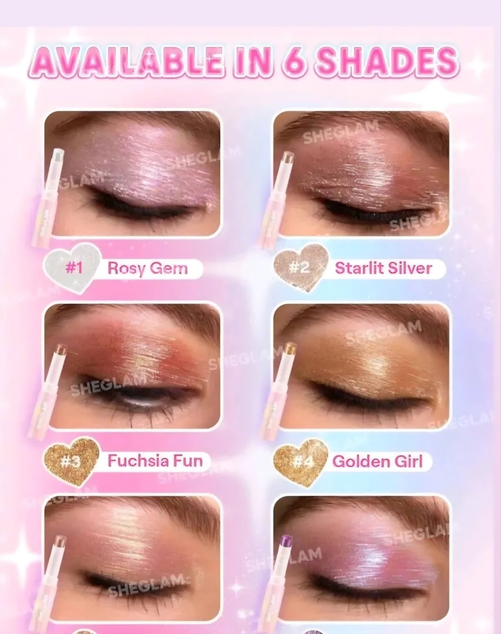 SHEGLAM Eyeshadow Stick - الصورة 6