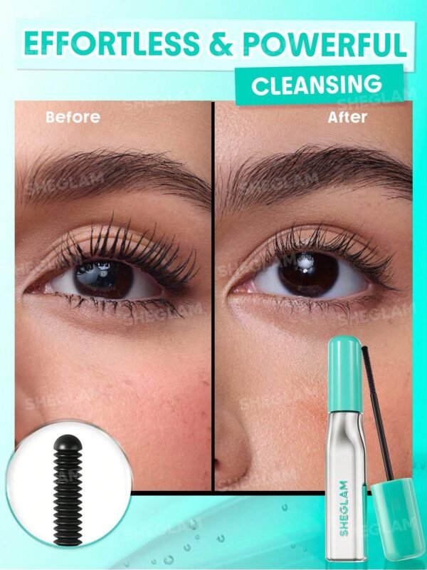 مزيل المسكارا / منظف الرموش من SHEGLAM (Effortless & Powerful Cleansing).
